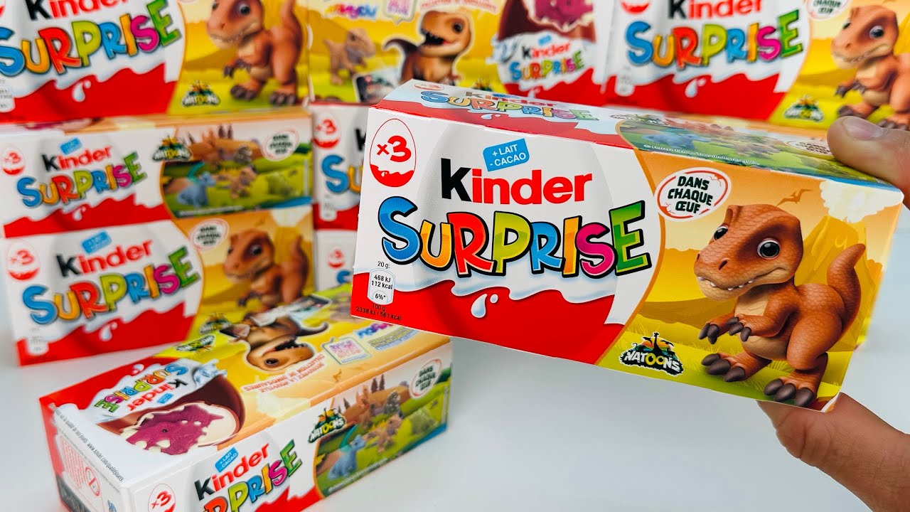 NEW Baby DINO NATOONS Kinder Surprise 2025 Новые ДИНО НАТУНС Киндер Сюрприз 2025