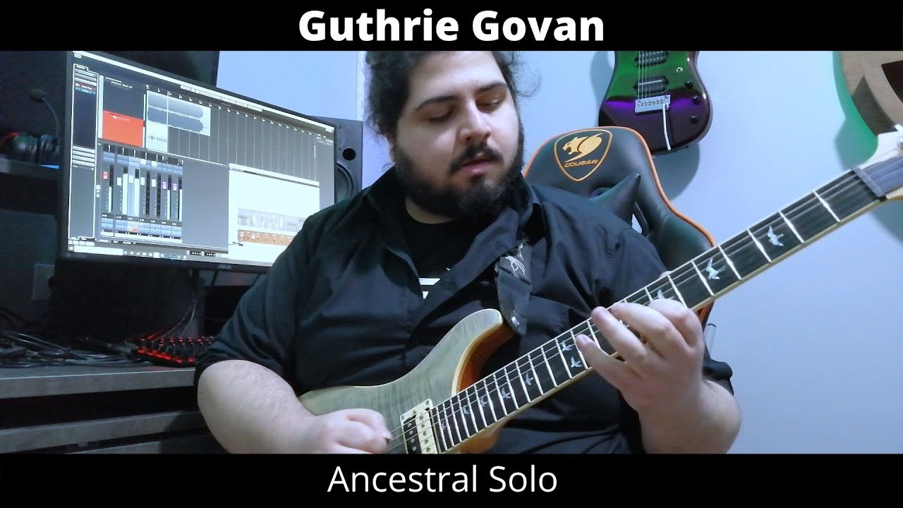 Guthrie Govan - Ancestral Solo Cover