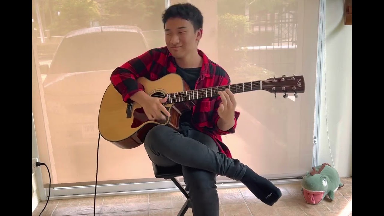 Kashmir on One Guitar - Marcin [Fingerstyle Acoustic Guitar], covered by Phan Anusarnsunthorn