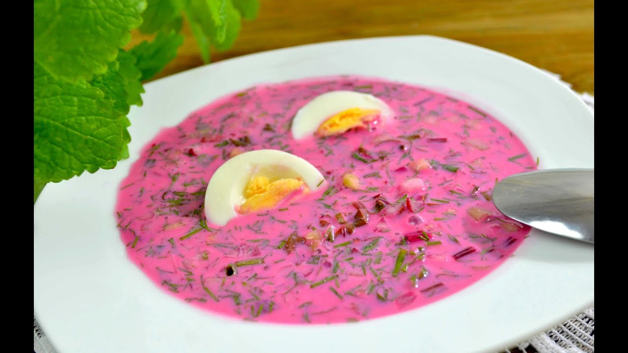 Chłodnik z botwinki - Jak zrobić - [Smakowite Dania]