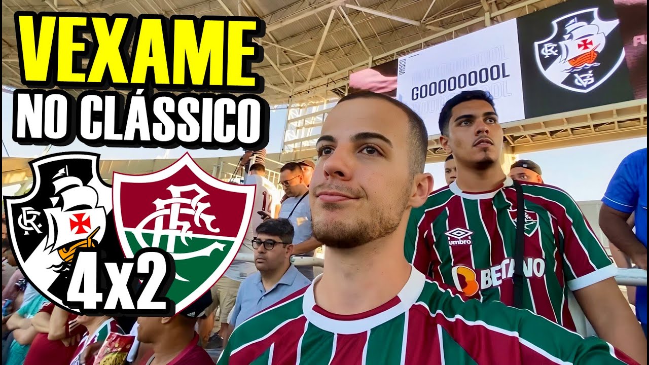 DEU RUIM NO ENGENHÃO! Vasco 4x2 Fluminense - VLOG NA ARQUIBANCADA | BRASILEIRÃO 2023