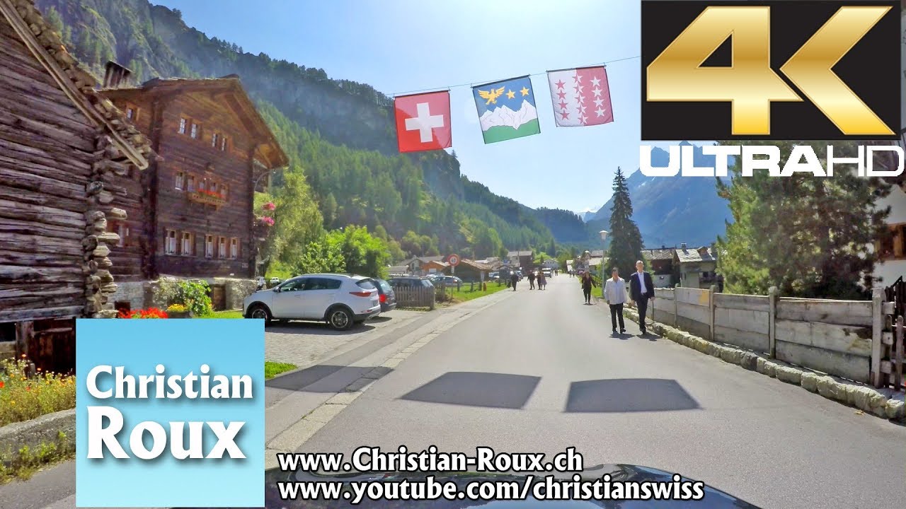 1X UHD - Switzerland 307 (Camera on board camera): Sion - Évolène (Hero4)