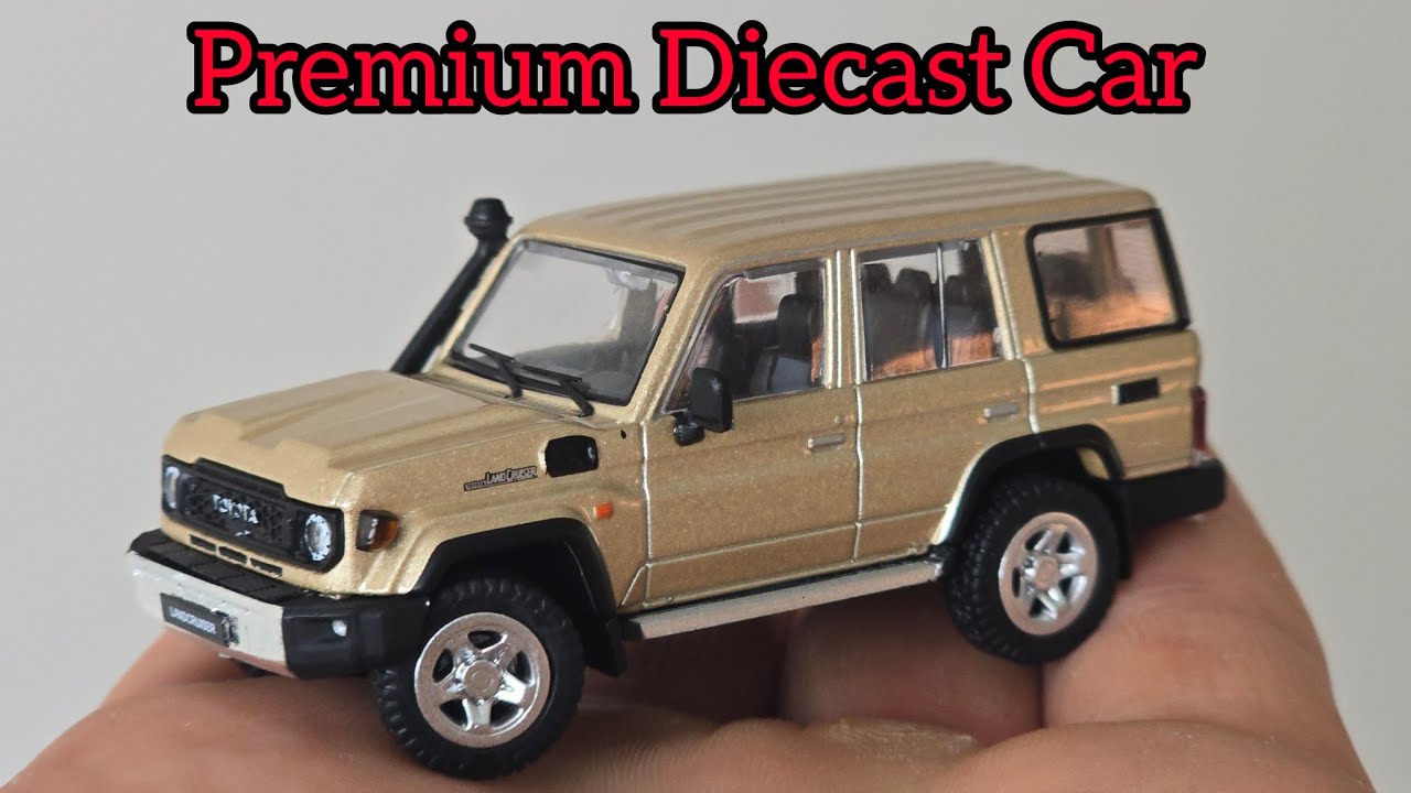 GCD Toyota Land Cruiser J76. Unboxing and Review. Any good? Diecast model.