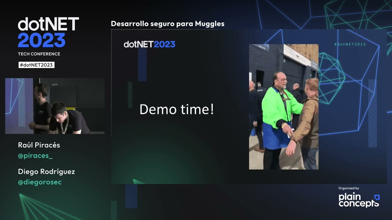 Raúl Piracés y Diego Rodríguez | Desarrollo seguro para Muggles