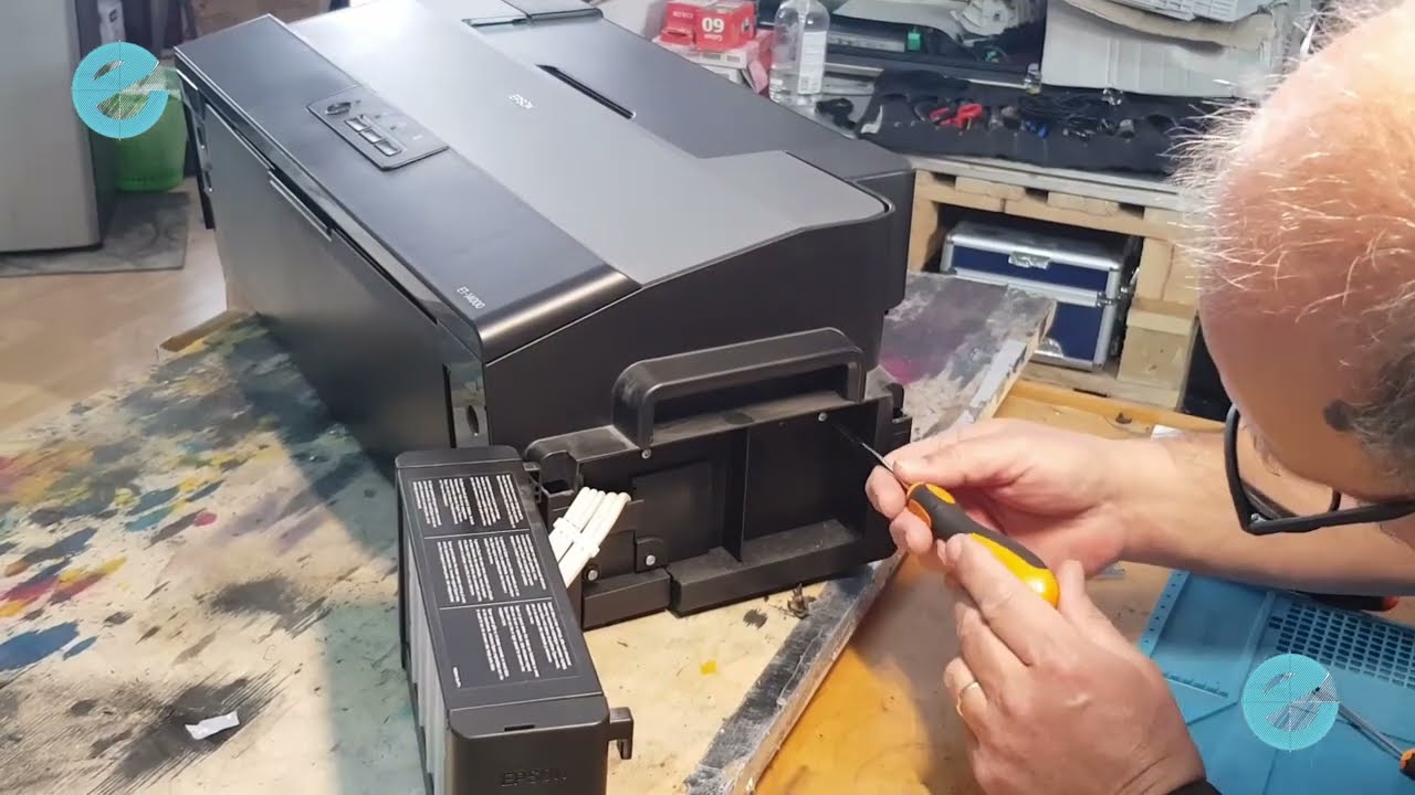 Epson ET 14000 Sostituzione rullino presa carta e gruppo contrasto.