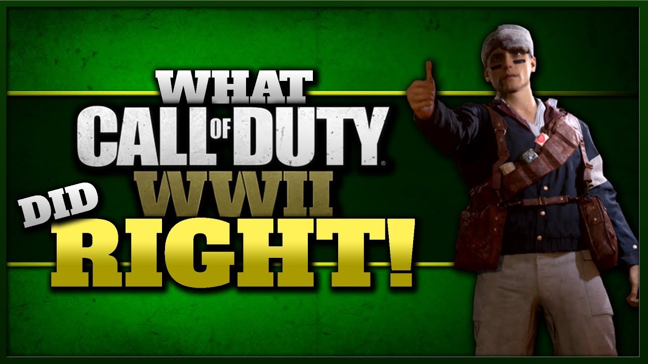 What CoD WW2 Did RIGHT!