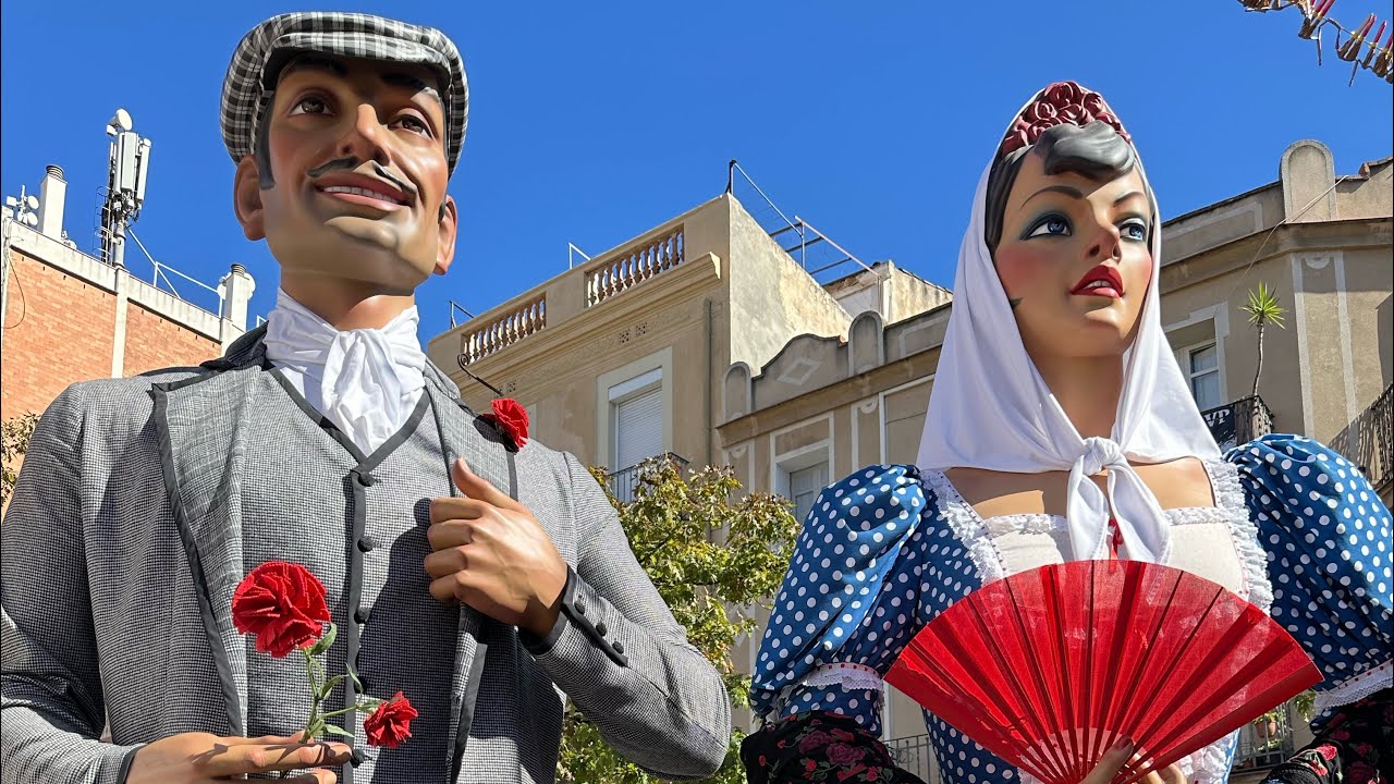 37ª Trobada de Gegants de Molins de Rei - Rebuda de los Gigantes de Madrid, Calahorra y Tafalla