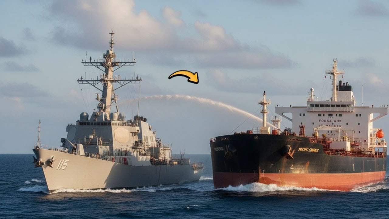 U.S. Navy Confronts Russian Oil Tanker After Evasion Attempt &mdash; Stunning Outcome