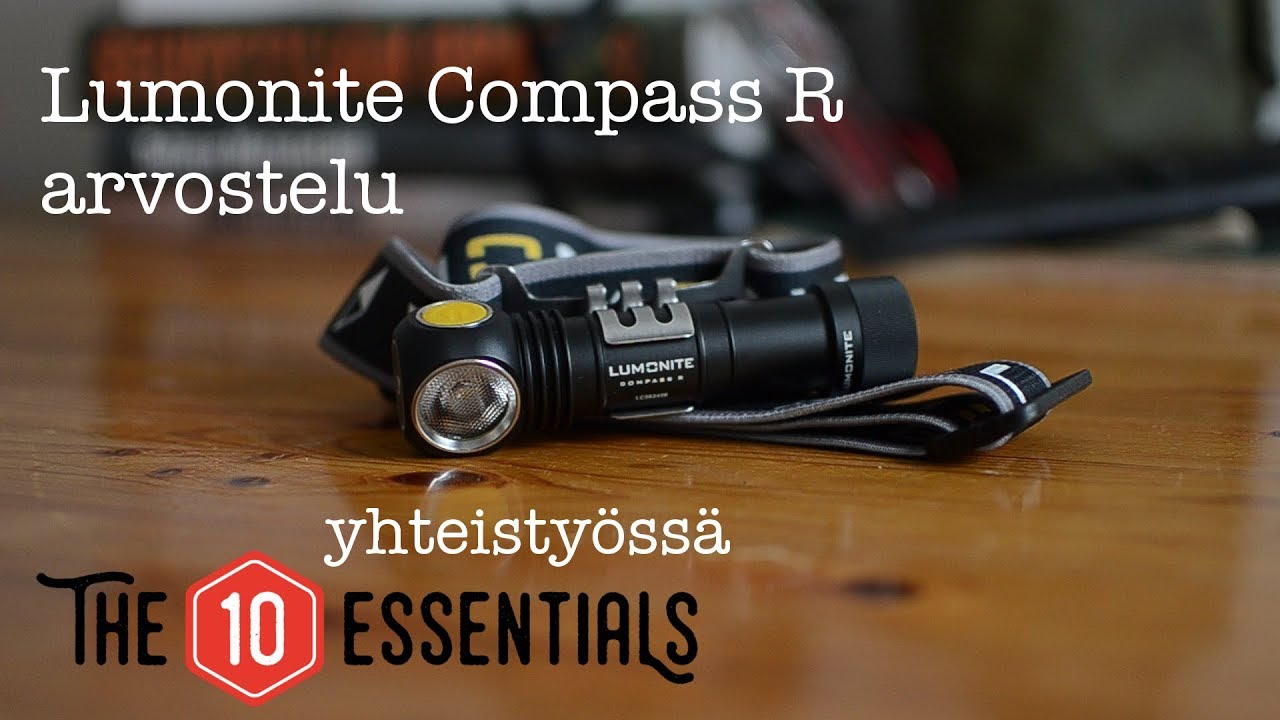 Lumonite Compass R -otsalampun arvostelu
