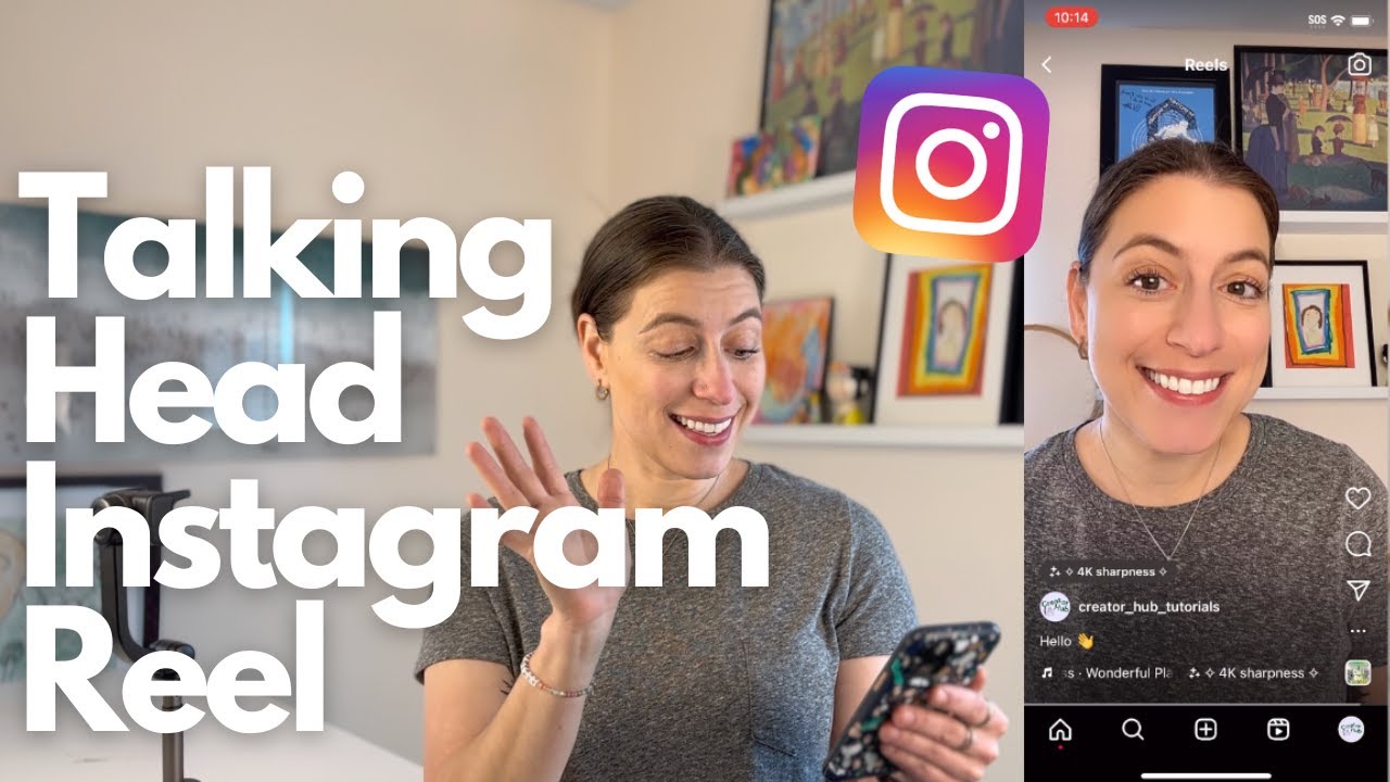 Editing a Talking Head Video in Instagram Reels | 