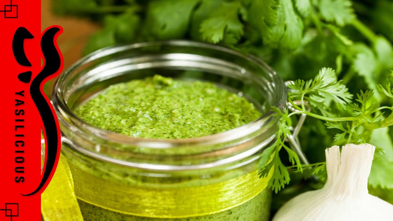 KORIANDERPESTO mit Cashews und Sesamöl - Pesto selber machen - Asiastyle