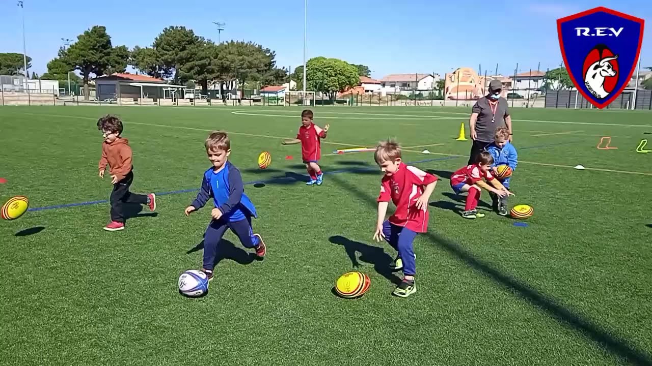 Séance de rugby des M6 mercredi 12 mai 2021