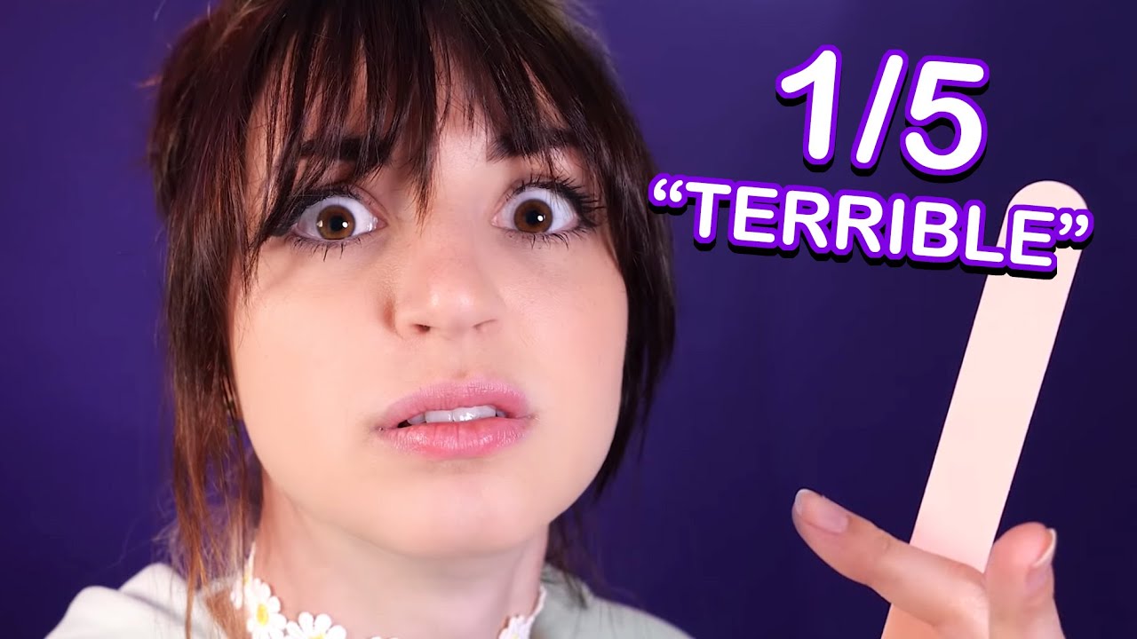 The WORST ASMR Skin Exfoliation