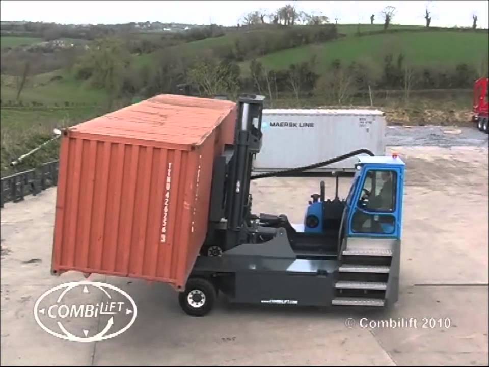 Combilift C25000 w&oacute;zek o udźwigu 25T. Dystrybutor w Polsce firma Setmil Sp. z o.o.