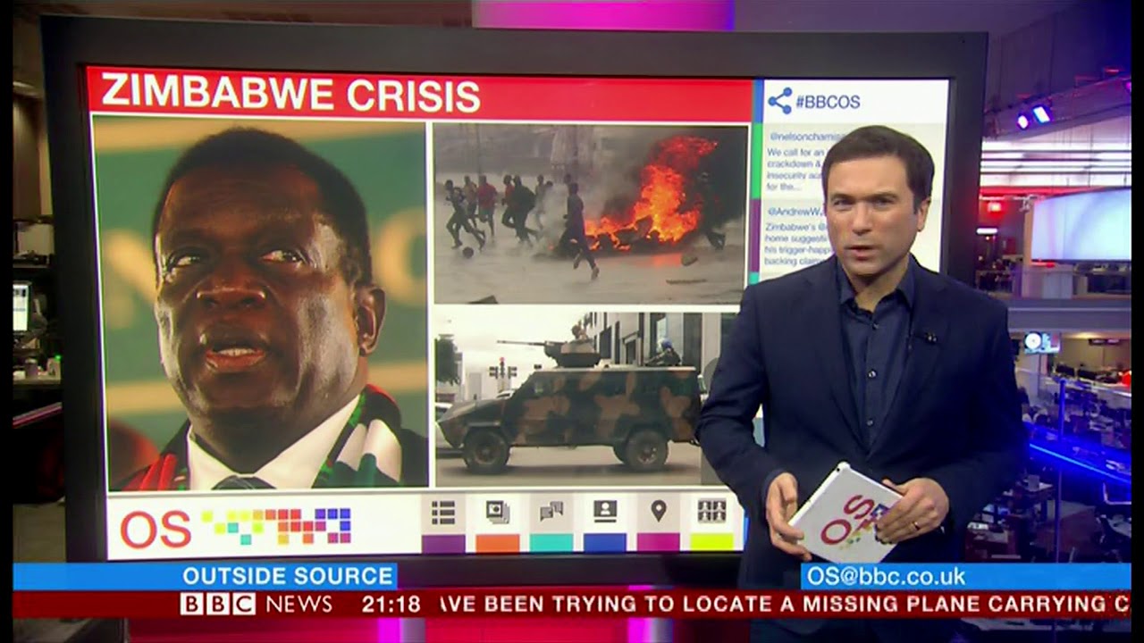 Update to this crisis on protests (Zimbabwe) - BBC News - 22nd January 2019