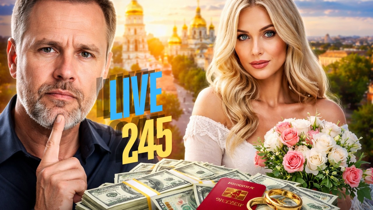 LIVE245: Combien coûte vraiment une femme ukrainienne ? La vérité que les sites de rencontre cachent