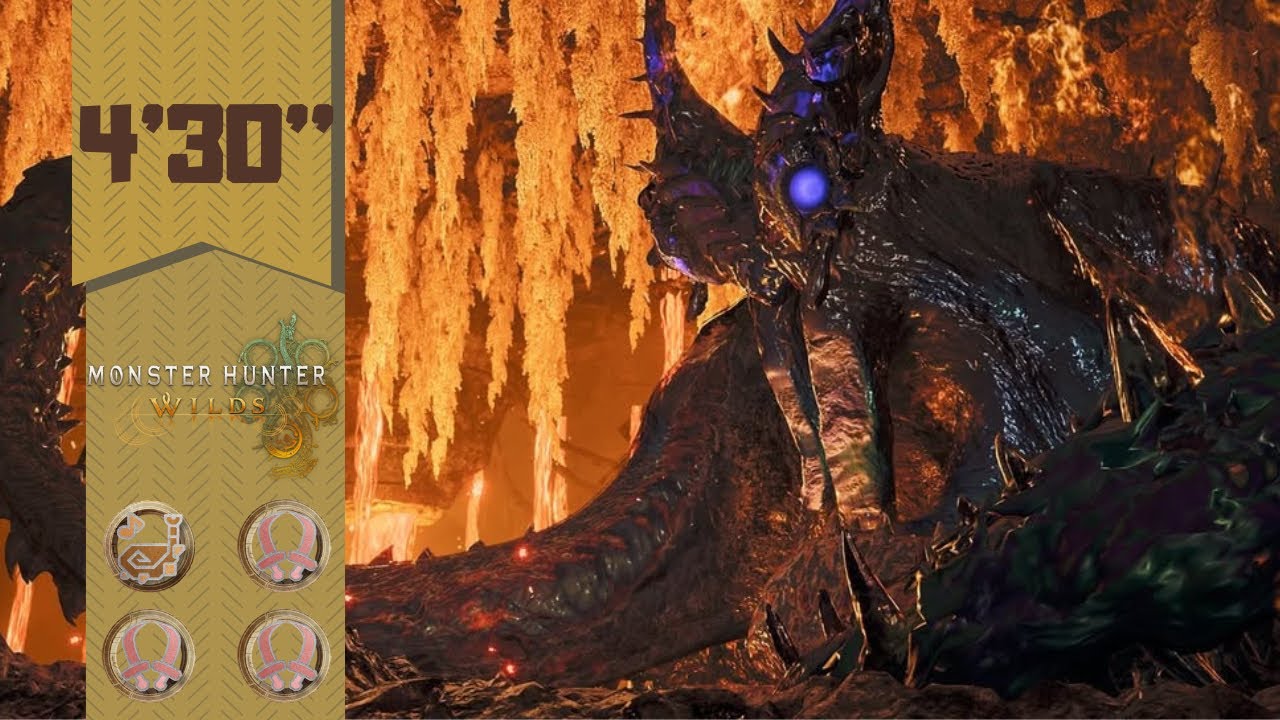 Monster Hunter Wilds | Free Challenge Quest: Burn in Blackest Hell | 4P 4’30’’