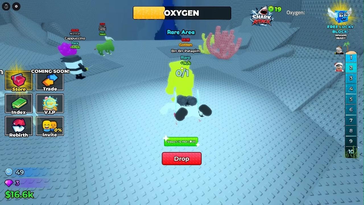 I dived for brainrots in Roblox?!?!