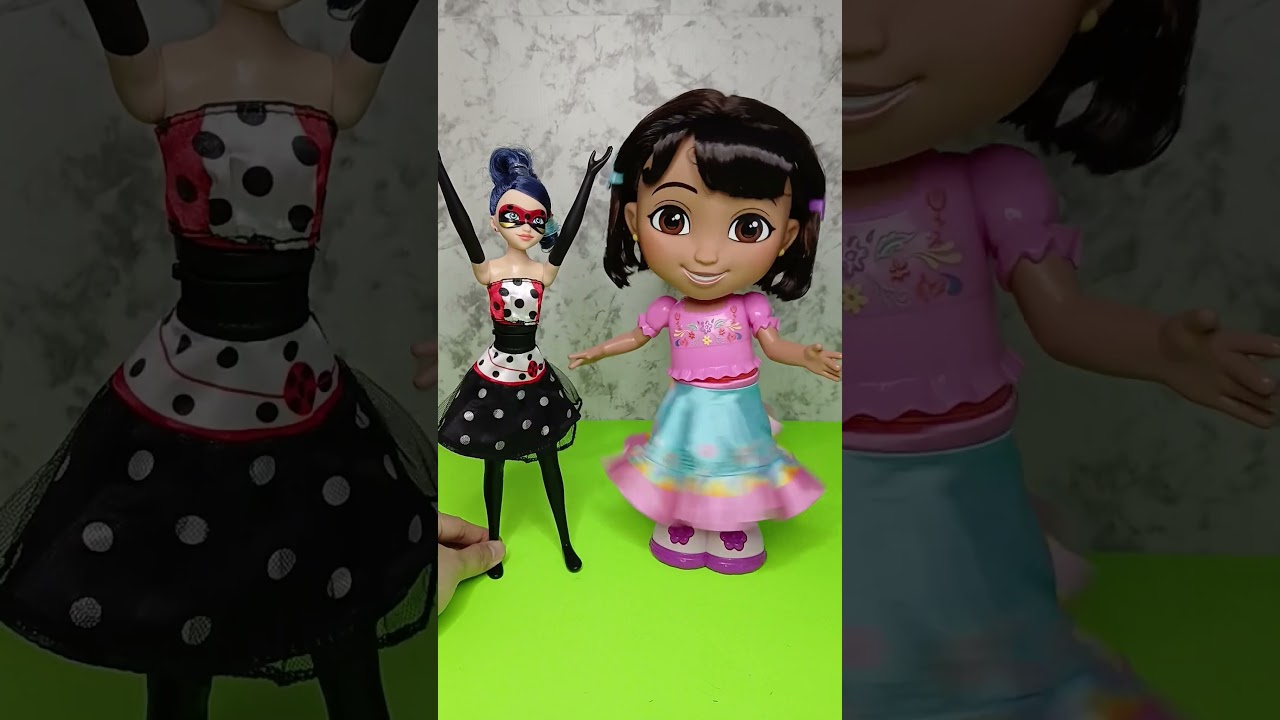 Unique Dora Dance with me Dora and transforming miraculous dolls