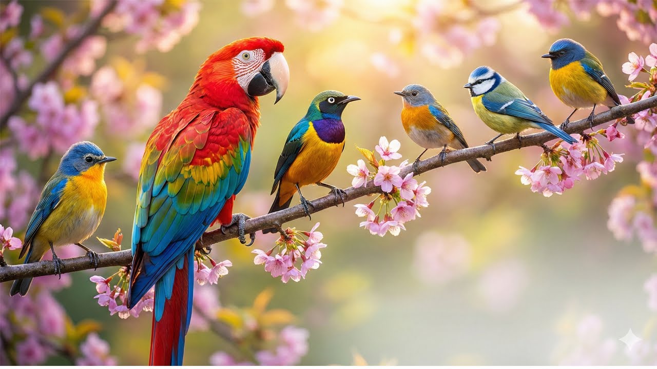 Relaxing Bird Music 🌿 Calm Nature Sounds for Stress Relief, Sleep & Meditation