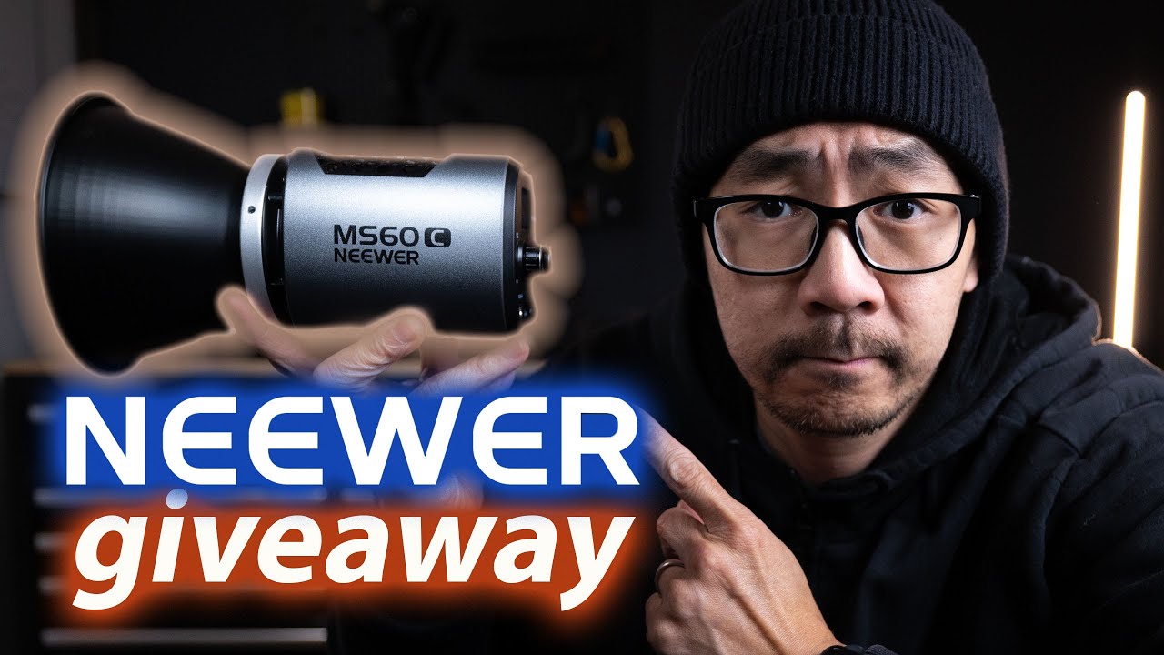 BIG LIGHT - Small Package - NEEWER MS60C + GIVEAWAY