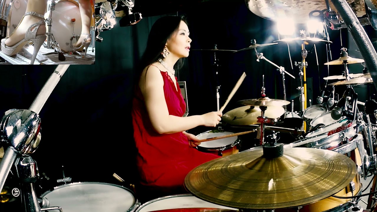 Twisted sister - We're not gonna take it drum cover by Ami Kim (139)