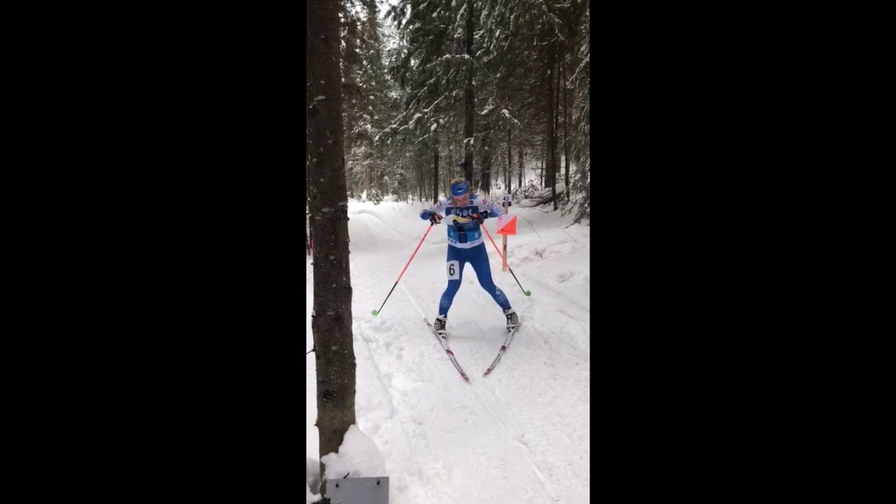 ESOC 2020 Khanty , Middle ,ski-orienteering. Чемпионат Европы, Ханты-Мансийск, Средняя дистанция