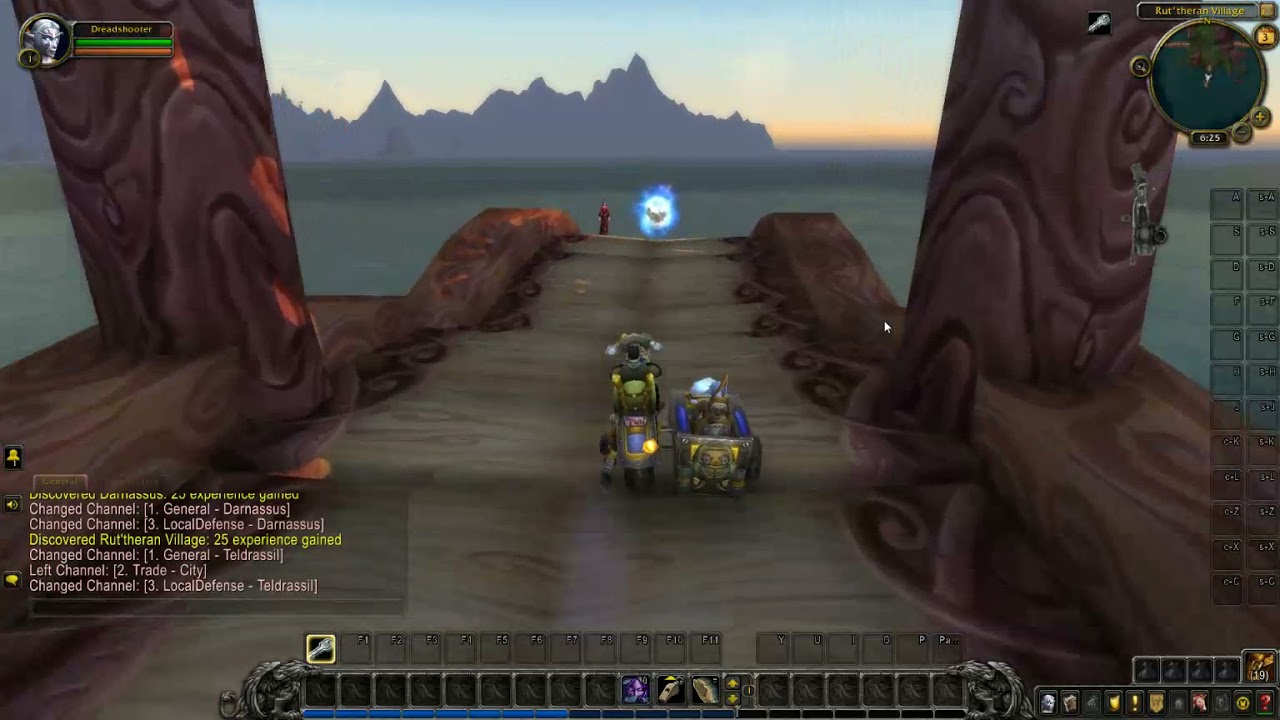 WoW How to get to StormWind as a NightElf below level 10