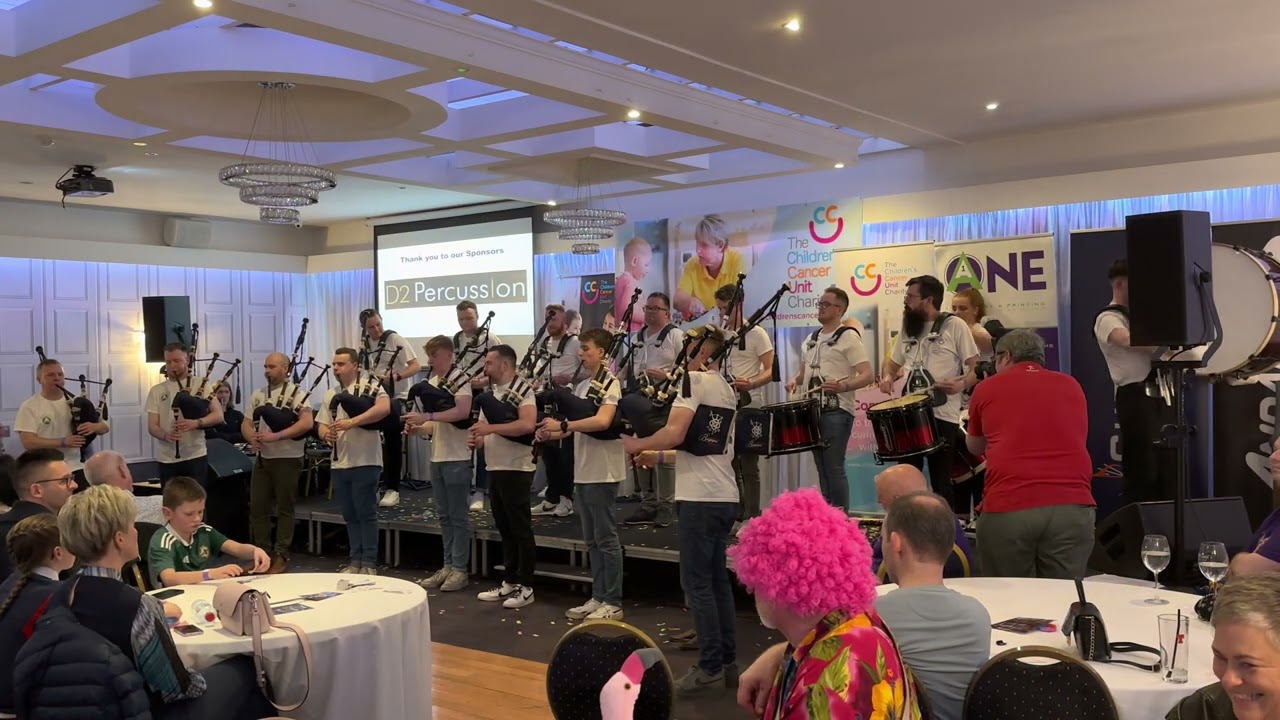 Inveraray & District Pipe Band - Children&rsquo;s Cancer Charity Concert 2023 - Fiddlers Rally Set