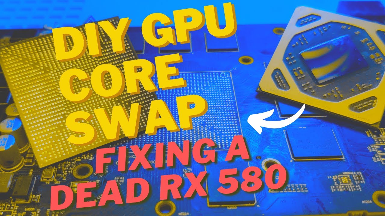 Replacing a broken GPU core the DIY way ¦ The Great Polaris Switcharoo