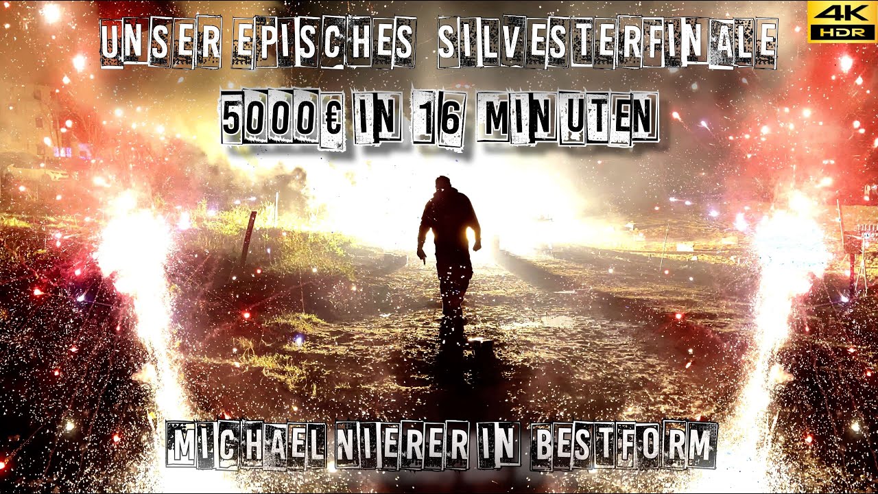 Unser episches Silvester Finale 2023/24 ⎥ 5000€ in 16 Minuten [4K/HDR/60fps]