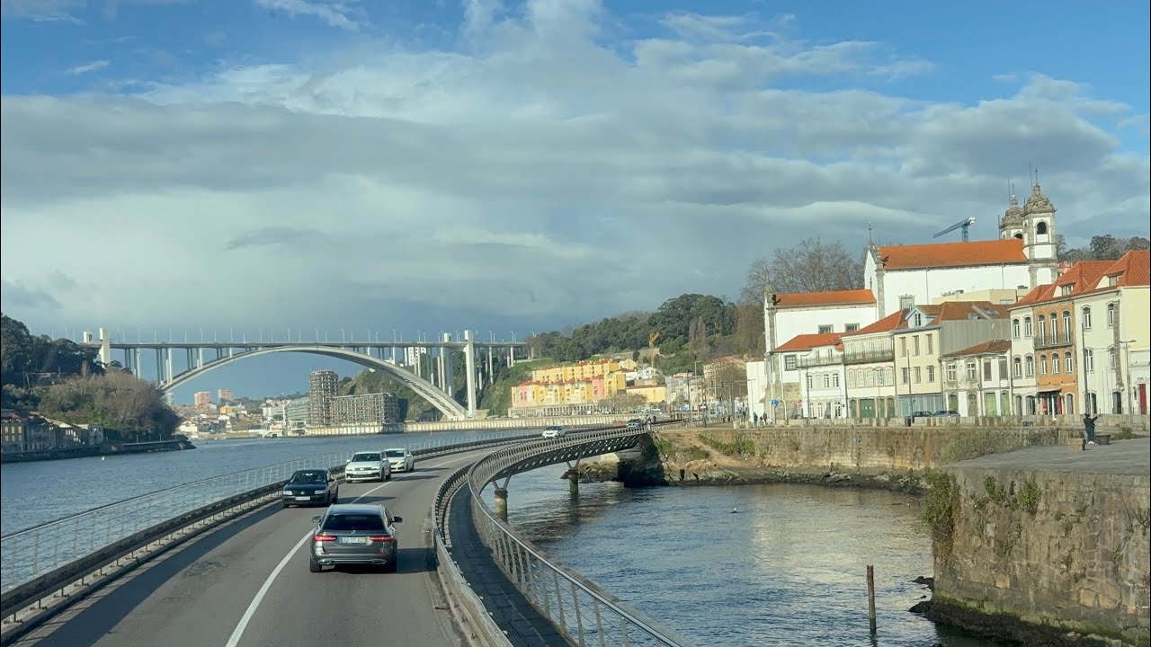 Portugal 68 Porto - Bus riding from city centre to Matosinhos ①｜no.500