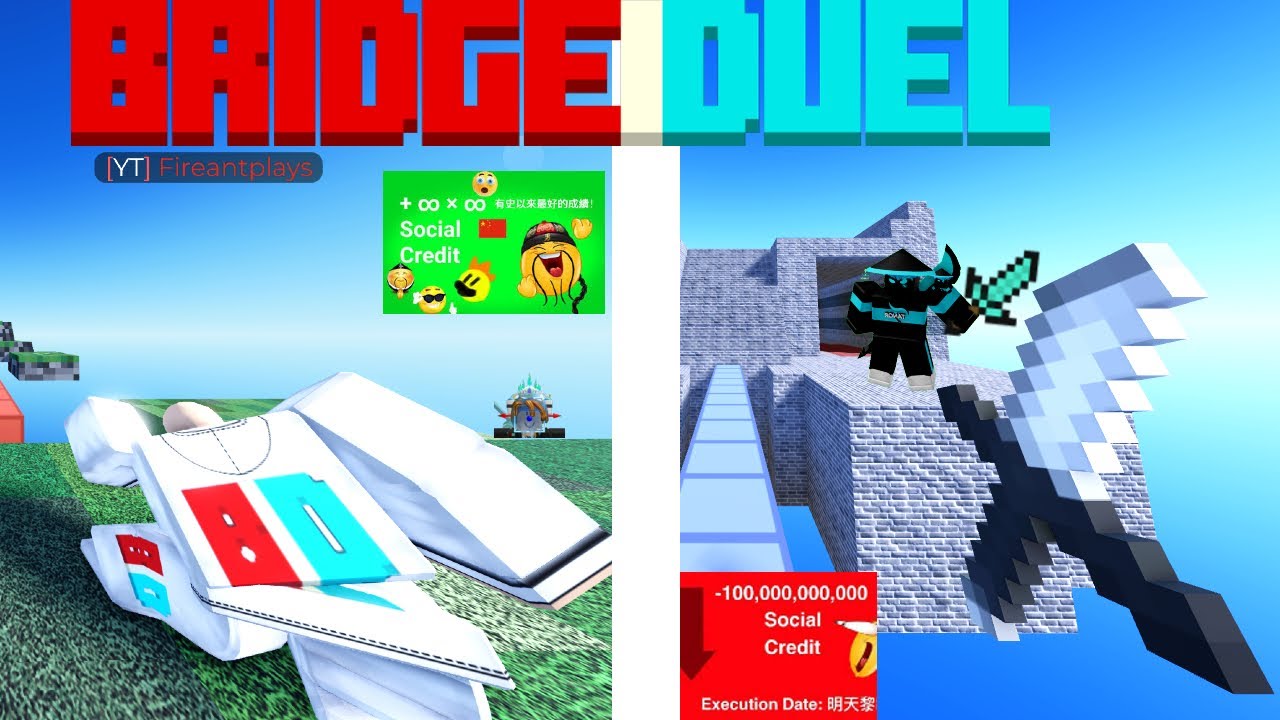 Roblox Bridge Duel But I ONLY Use 3RD PERSON
