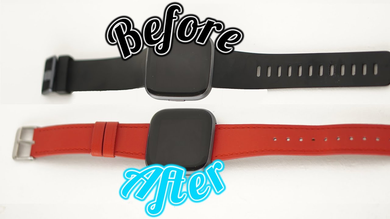 How To Change The Band On FitBit Versa 2 | Olivia Henry