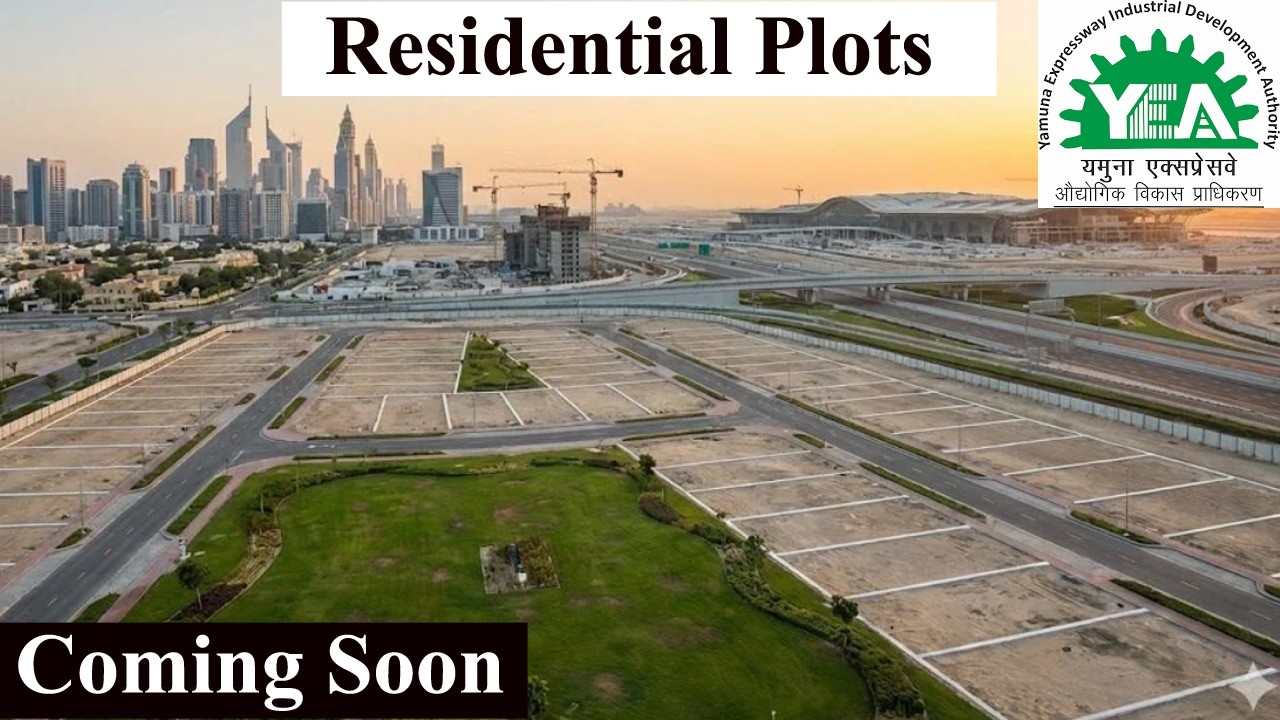 Residential Plots Scheme🔥YEIDA🔥Greater Noida🔥Residential plots coming soon🔥Plots Near Jewar Airport