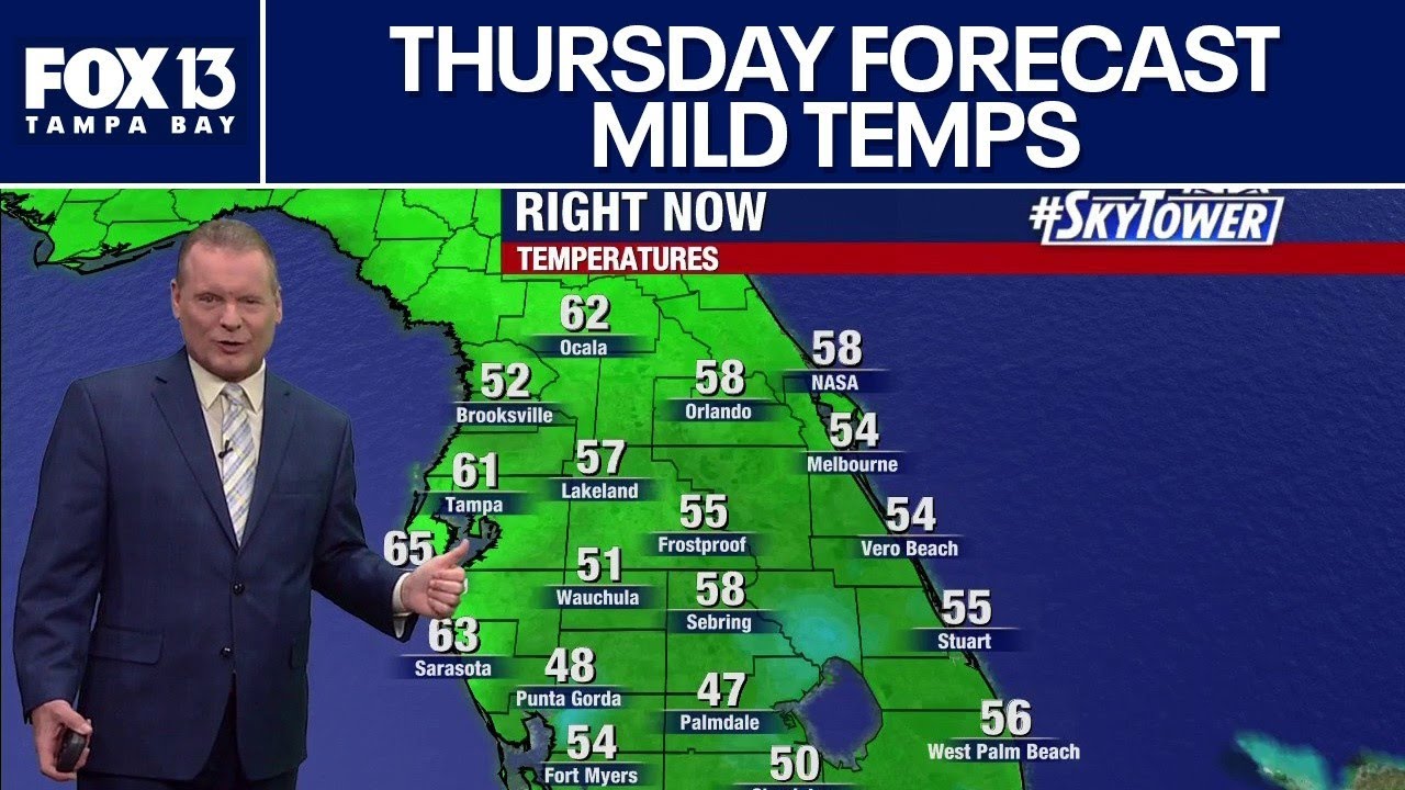 Tampa weather | Thursday morning forecast