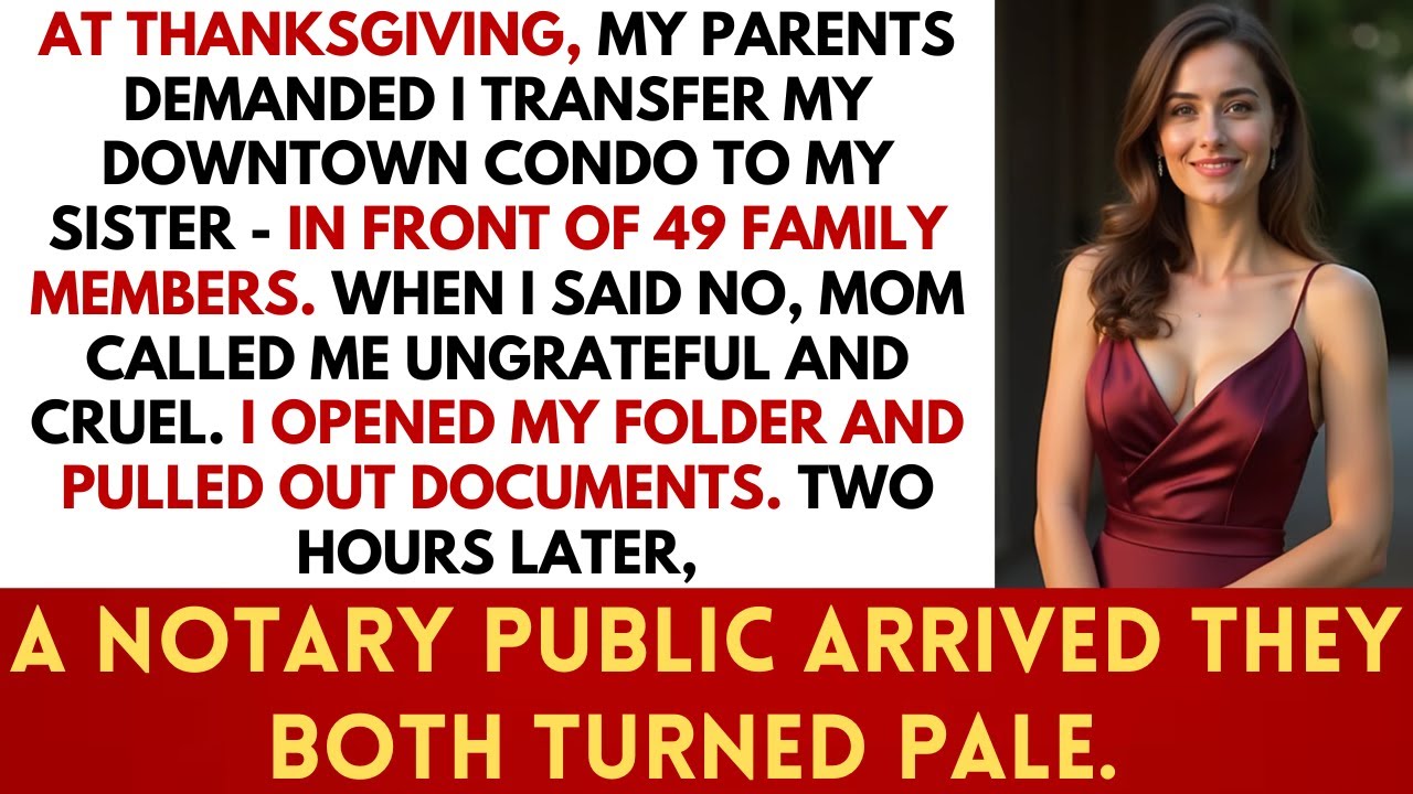 My Parents Tried Forcing Me to Sign Over My Condo - The Notary Refused