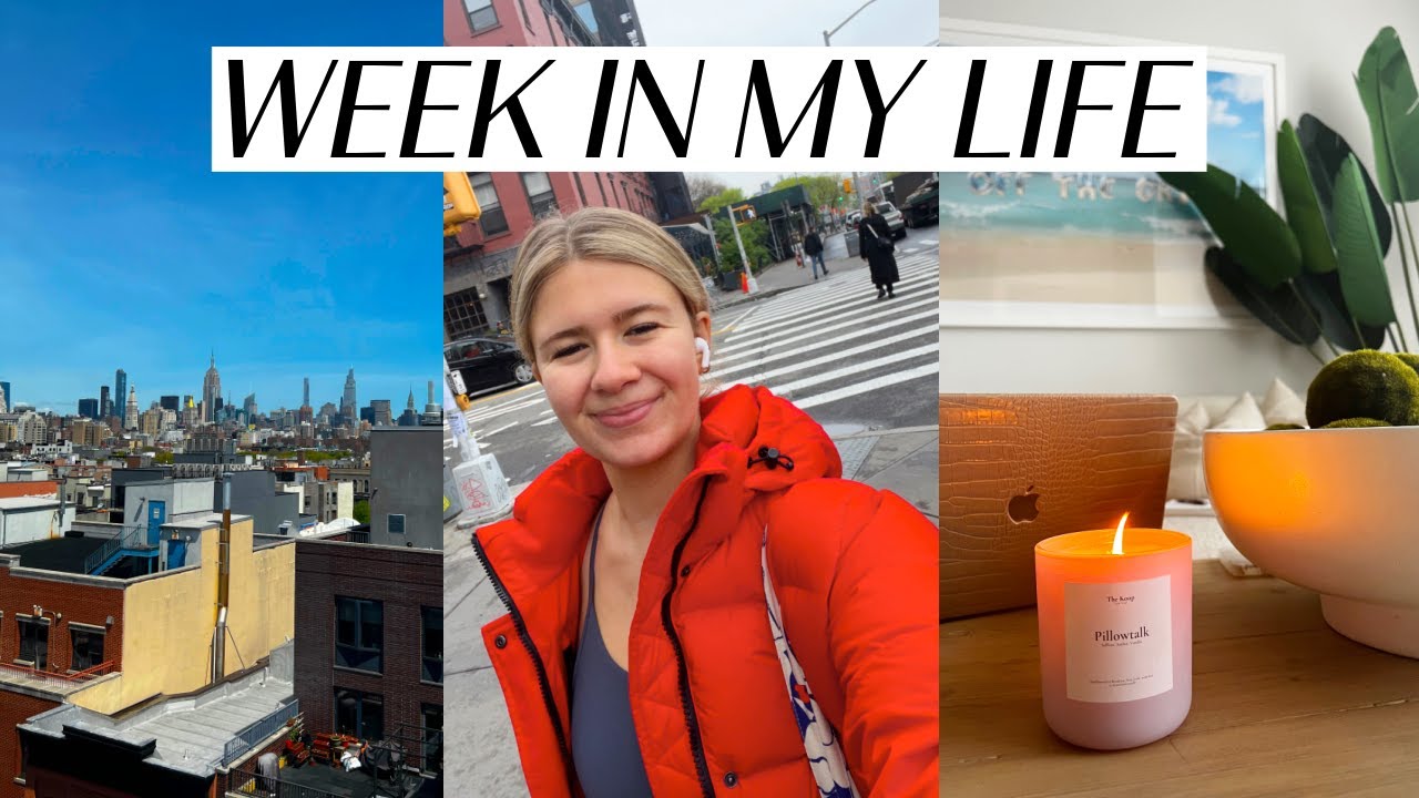 week in my life in NYC 🗽🚕  post travel reset, prepping for guests, grocery haul