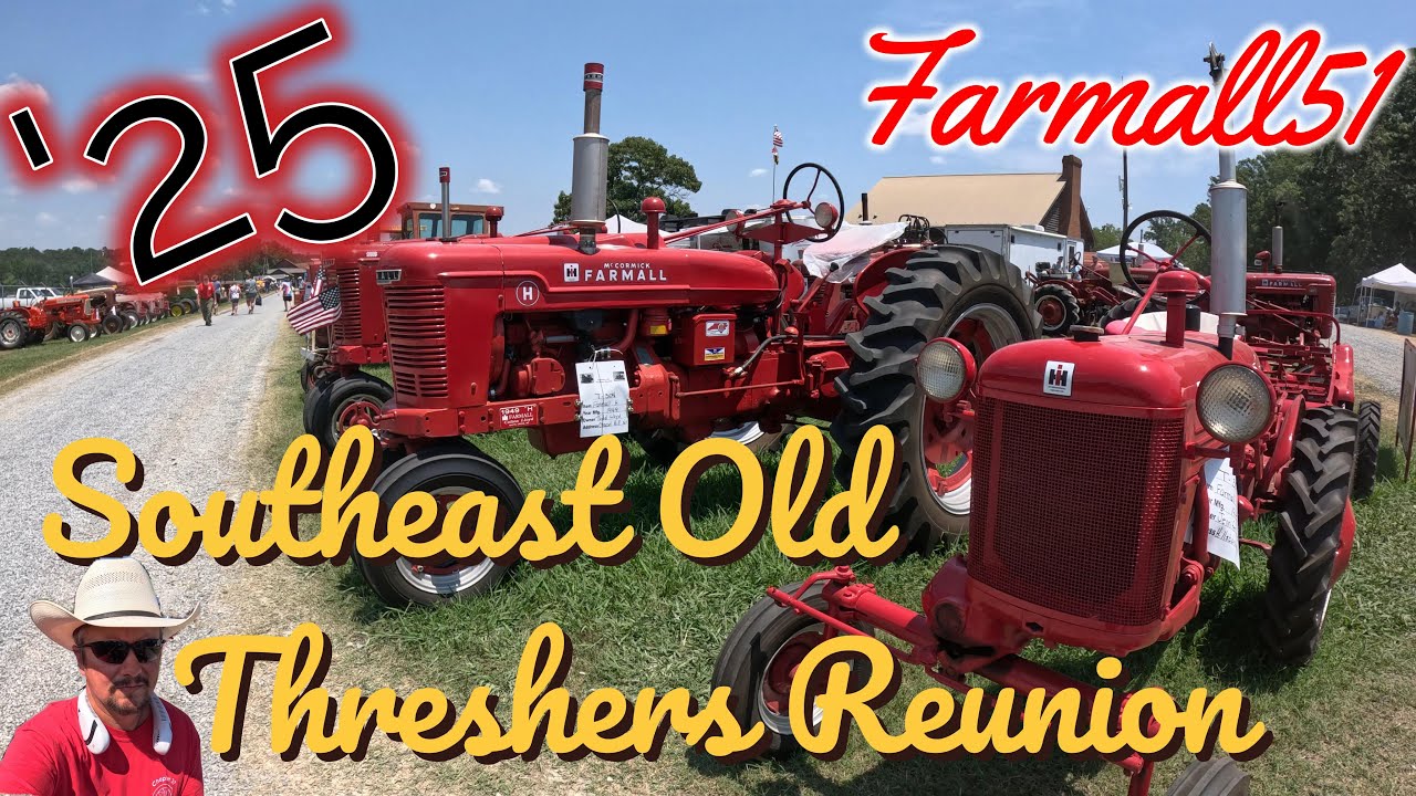 2025 Southeast Old Threshers Reunion | Denton, NC #farmall51 #tractor