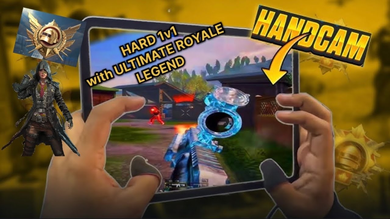 1 v1 WİTH ULTIMATE ROYALE LEGEND // TDM HANDCAM 120 FPS GAMEPLAY // PUBG MOBİLE