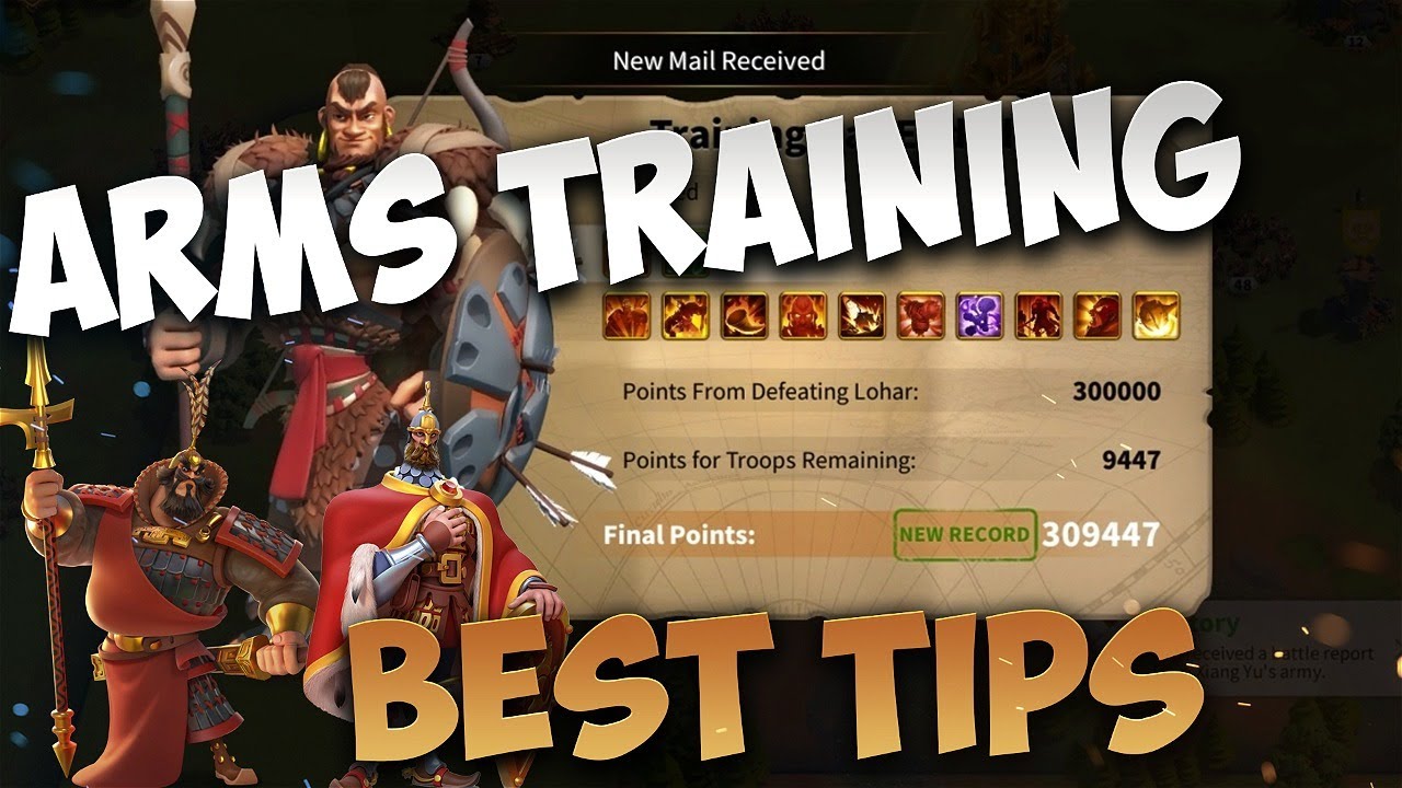 EASY ARMS TRAINING EVENT GUIDE | Rise of Kingdoms