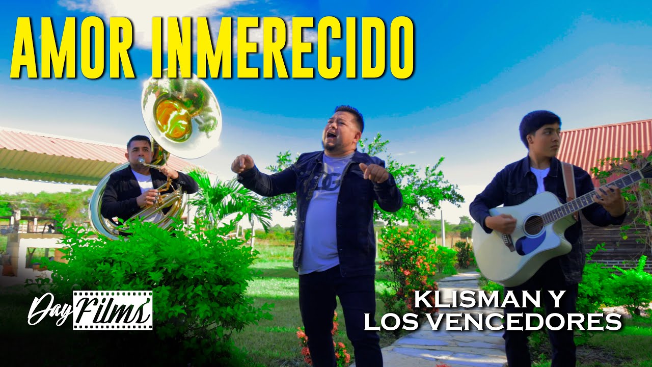 AMOR INMERECIDO | KLISMAN Y LOS VENCEDORES | VIDEO OFICIAL 4K