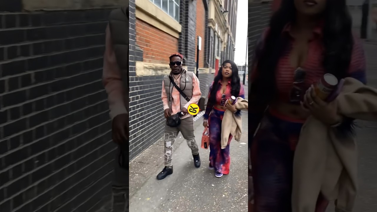 Shatta wale and his girlfriend In London ❤️❤️🔥👑👑. #shattawale #entertainment