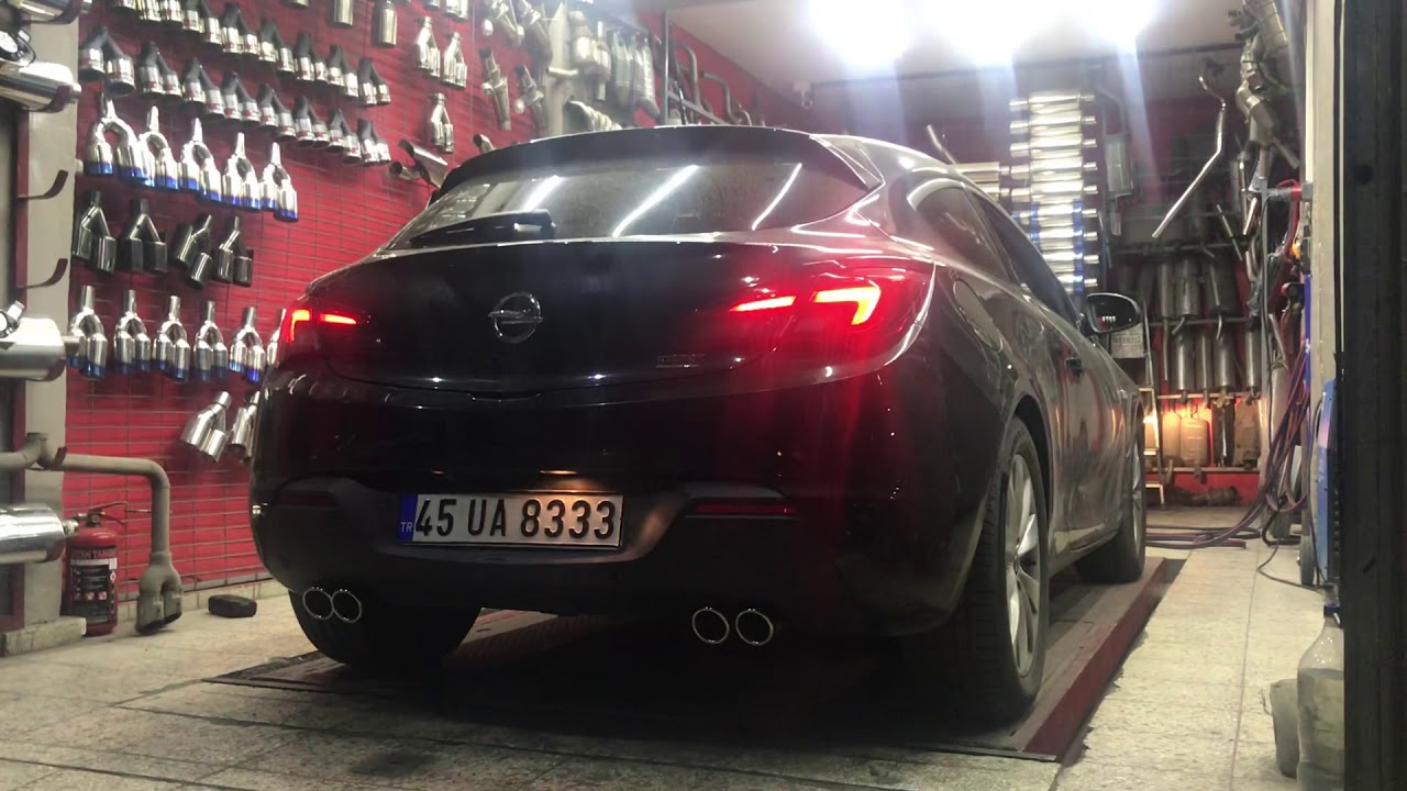 Opel Astra Gtc 1.4 turbo HlmExhaust