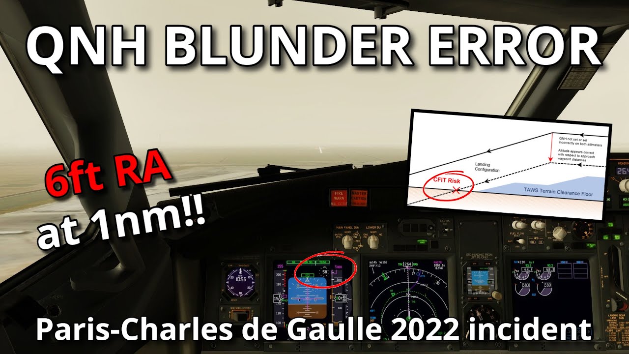 Опасность установки неправильного значения QNH | Демонстрация ошибки Blunder от настоящего капита...