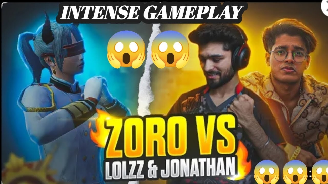 😱Jonathan vs Zoro😲 is Intense gameplay in BGMI 2026 