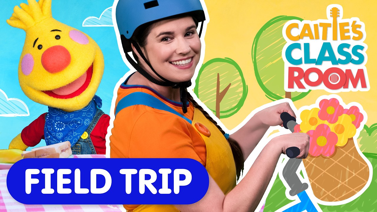 Let's Go For A Bike Ride! 🚲 | Learn How To Ride with Caitie! | First Experiences | Super Simple Play