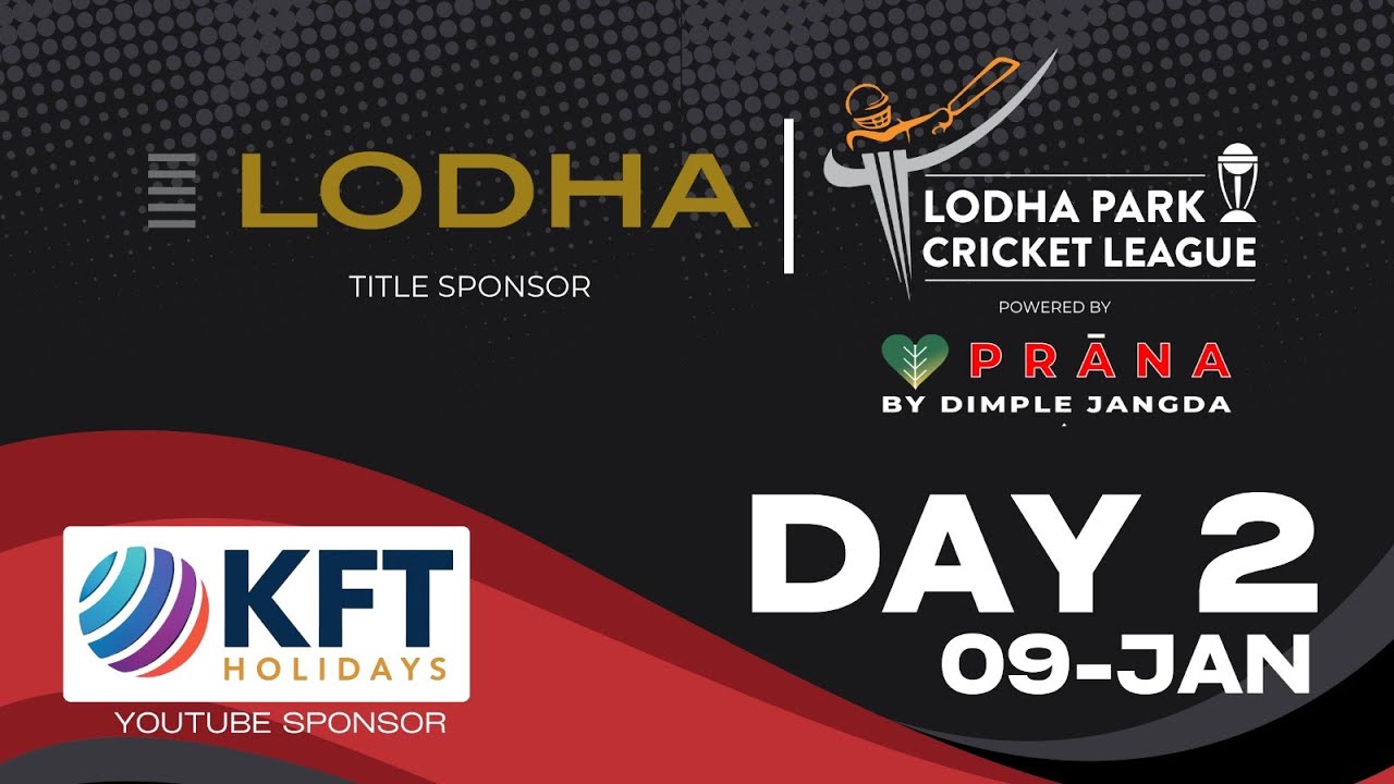 LODHA PARK CRICKET LEAGUE SEASON 4 DAY 2