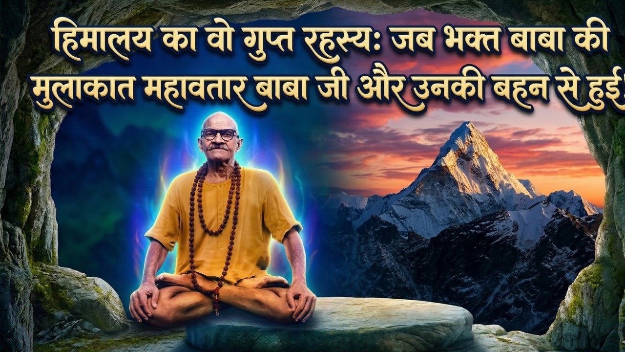 हिमालय में महावतार बाबाजी और उनकी बहन से मिले Bhakt baba #Siddhsant Episode 175