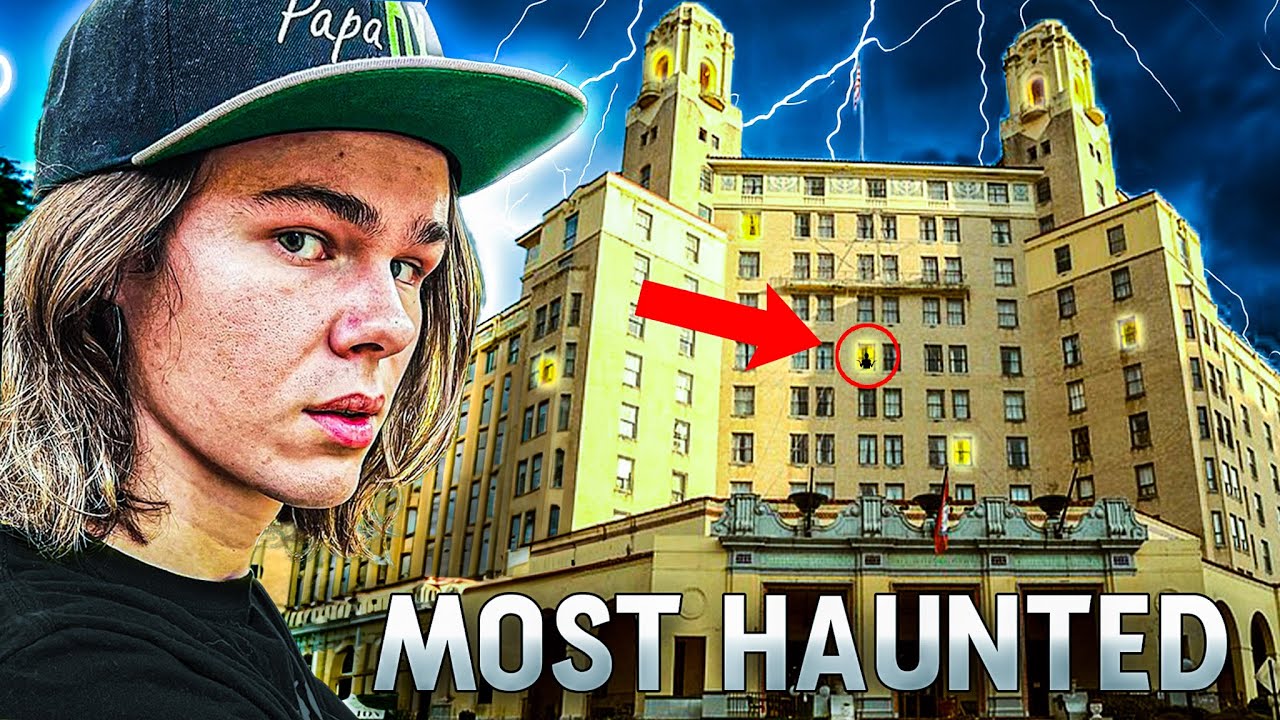 Most Haunted Gangster Hotel in America (we saw an apparition)